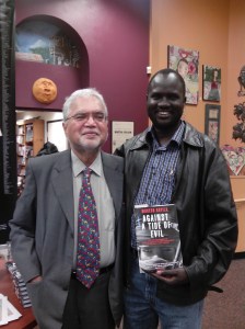 Dr. Mukesh Kapila (left) and Hakim Monykuer Awuok (Right)