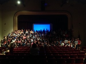 Group Photo with TUHS Students